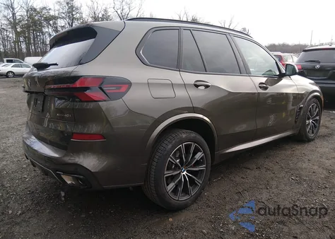 2024 BMW X5 xDrive40I из США, поврежденный, VIN 5UX23EU08R9S62542